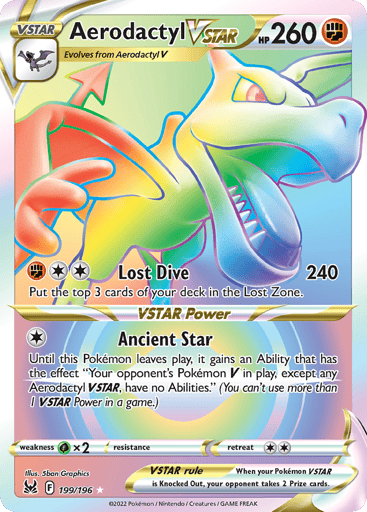 Aerodactyl VSTAR (LOR 199)