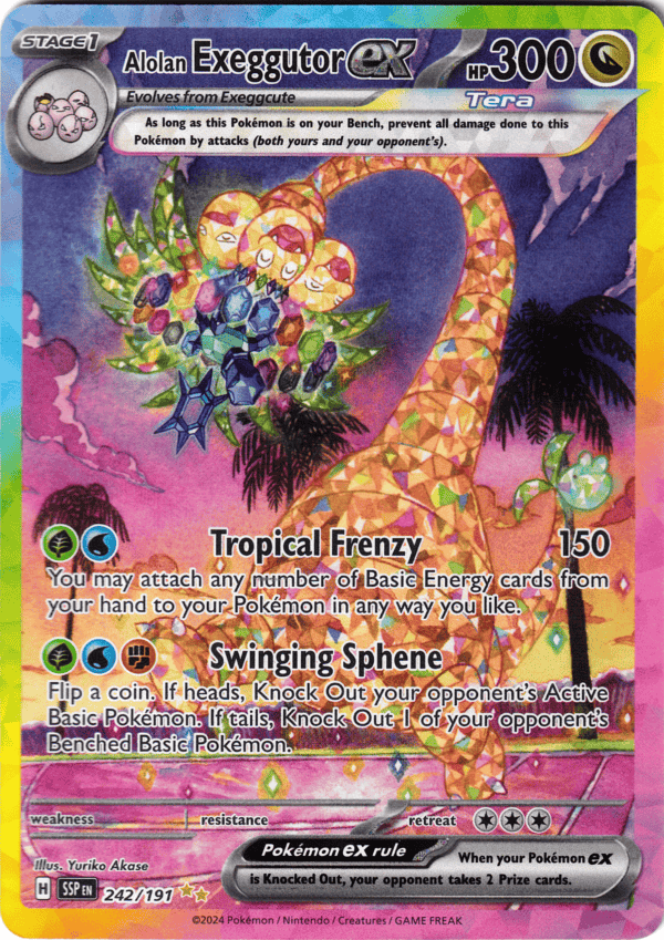 Alolan Exeggutor ex (SSP 242)