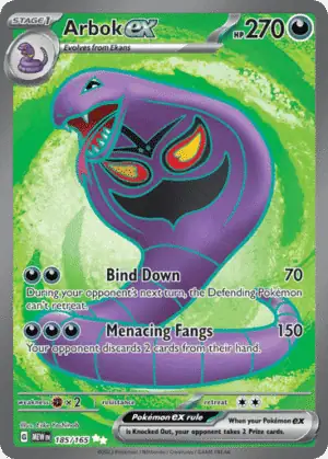 Arbok ex (MEW 185)