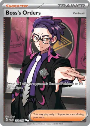 Boss's Orders Corbeau (ASC 256)