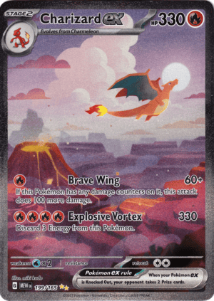Charizard ex (MEW 199) - Bild 1