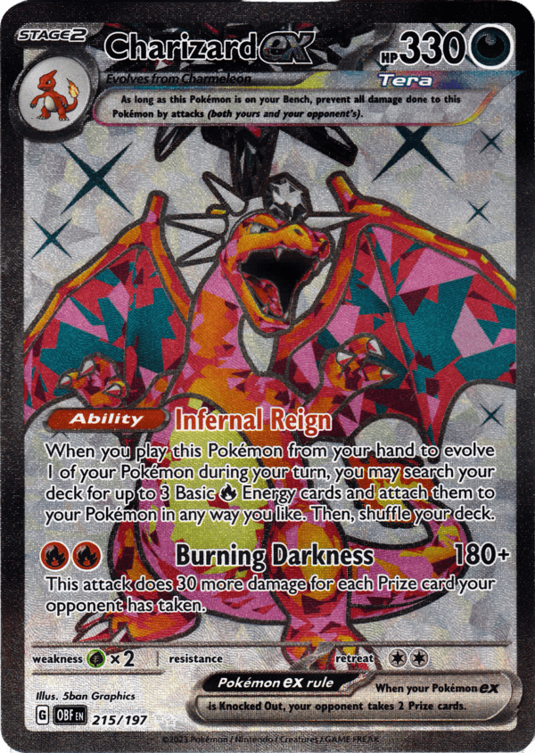 Charizard ex (OBF 215)