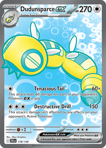Dudunsparce ex (JTG 178)