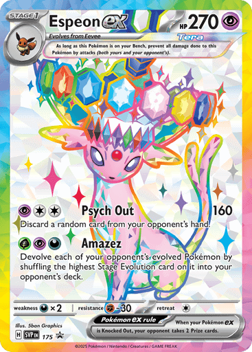 Espeon ex (SVP 175)
