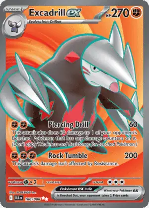 Excadrill ex (BLK 160)