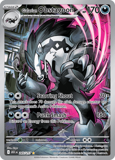 Galarian Obstagoon (ASC 245)