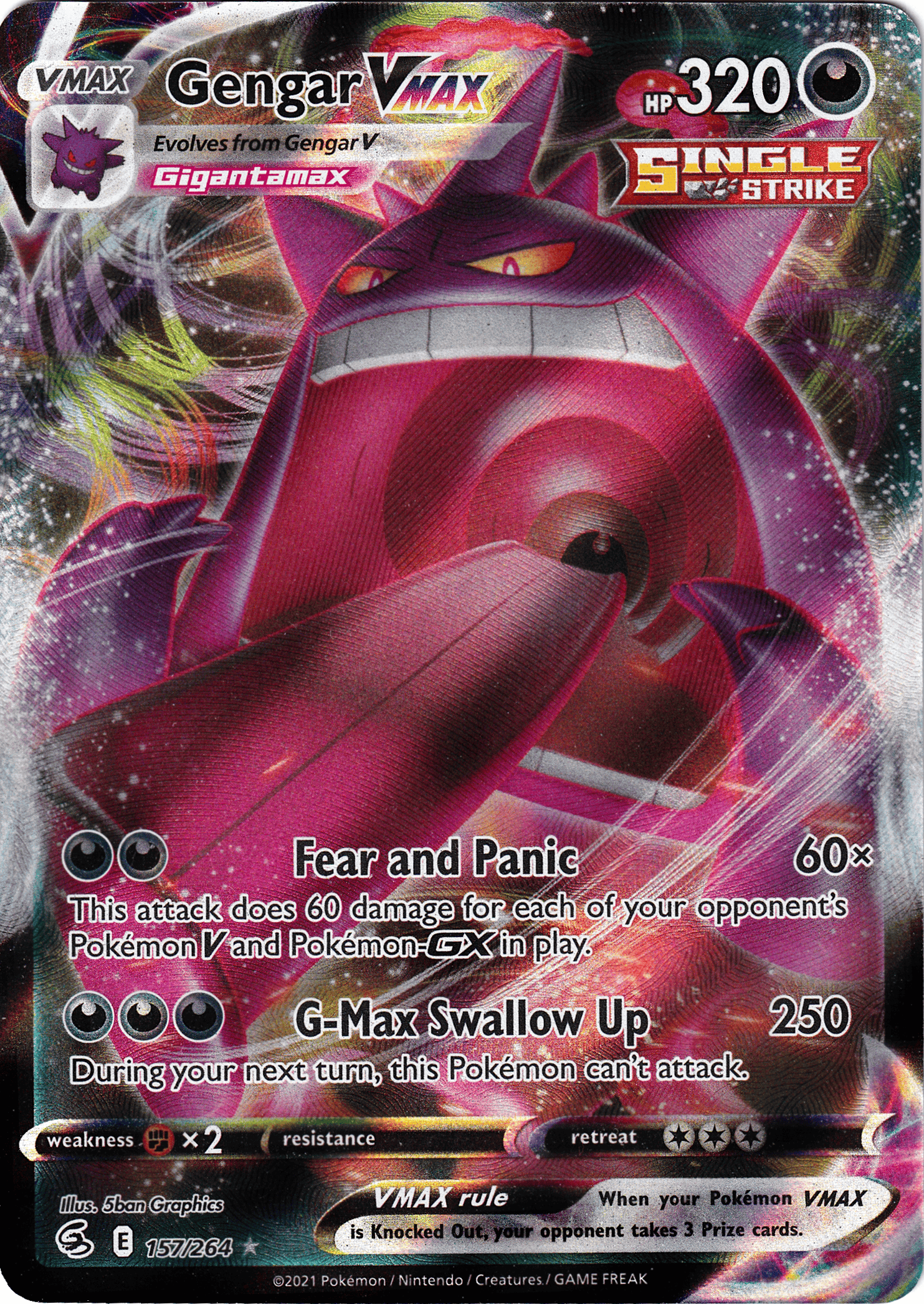 Gengar VMAX (FST 157) - Bild 1