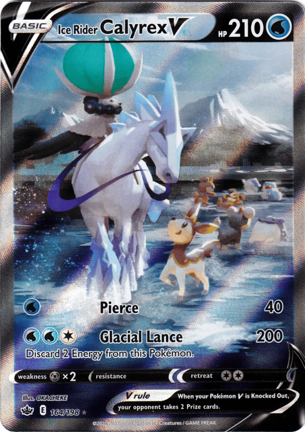 Ice Rider Calyrex V (CRE 164)