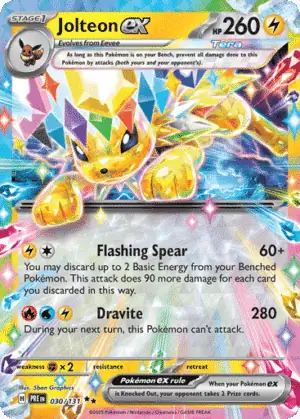 Jolteon ex (PRE 030)