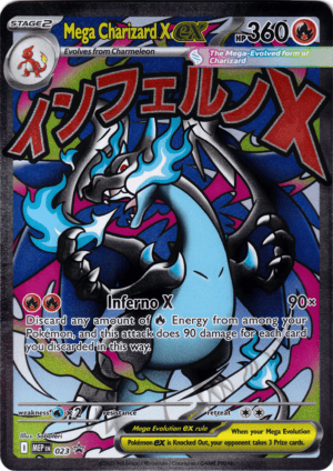 Mega Charizard X ex (MEP 023) (A) - Bild 1
