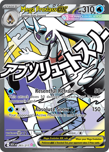 Mega Froslass ex (ASC 265)