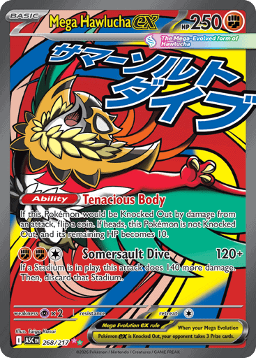 Mega Hawlucha ex (ASC 268)