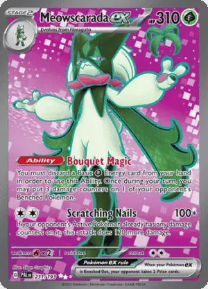Meowscarada ex (PAL 231)