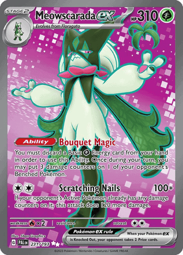 Meowscarada ex (PAL 231)