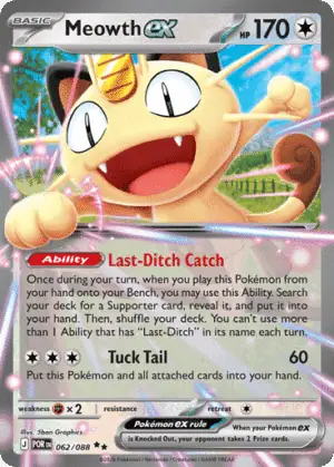 Meowth ex (POR 062)