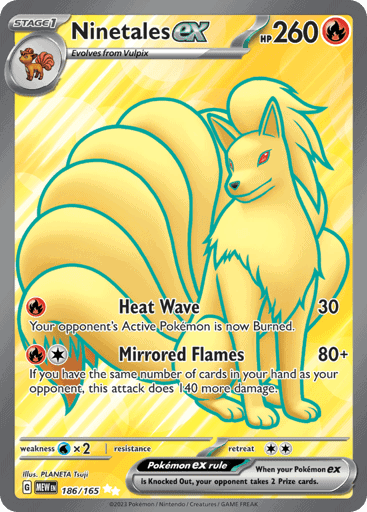 Ninetales ex (MEW 186)