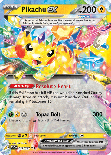 Pikachu ex (ASC 057)