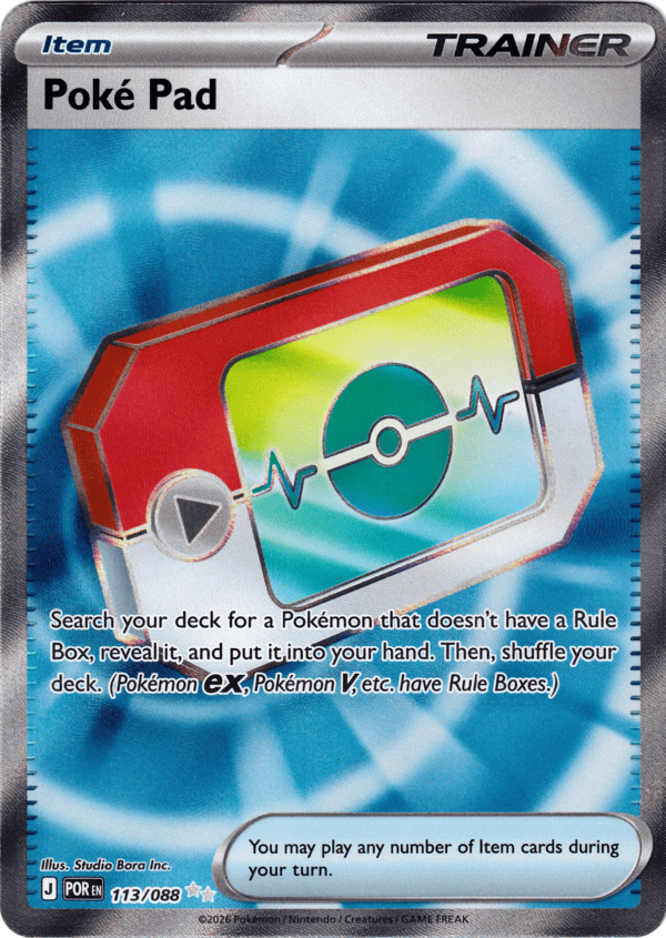 Poké Pad (POR 113) (A)