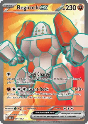 Regirock ex (DRI 214)