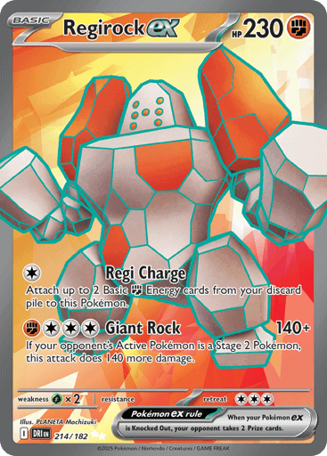 Regirock ex (DRI 214)