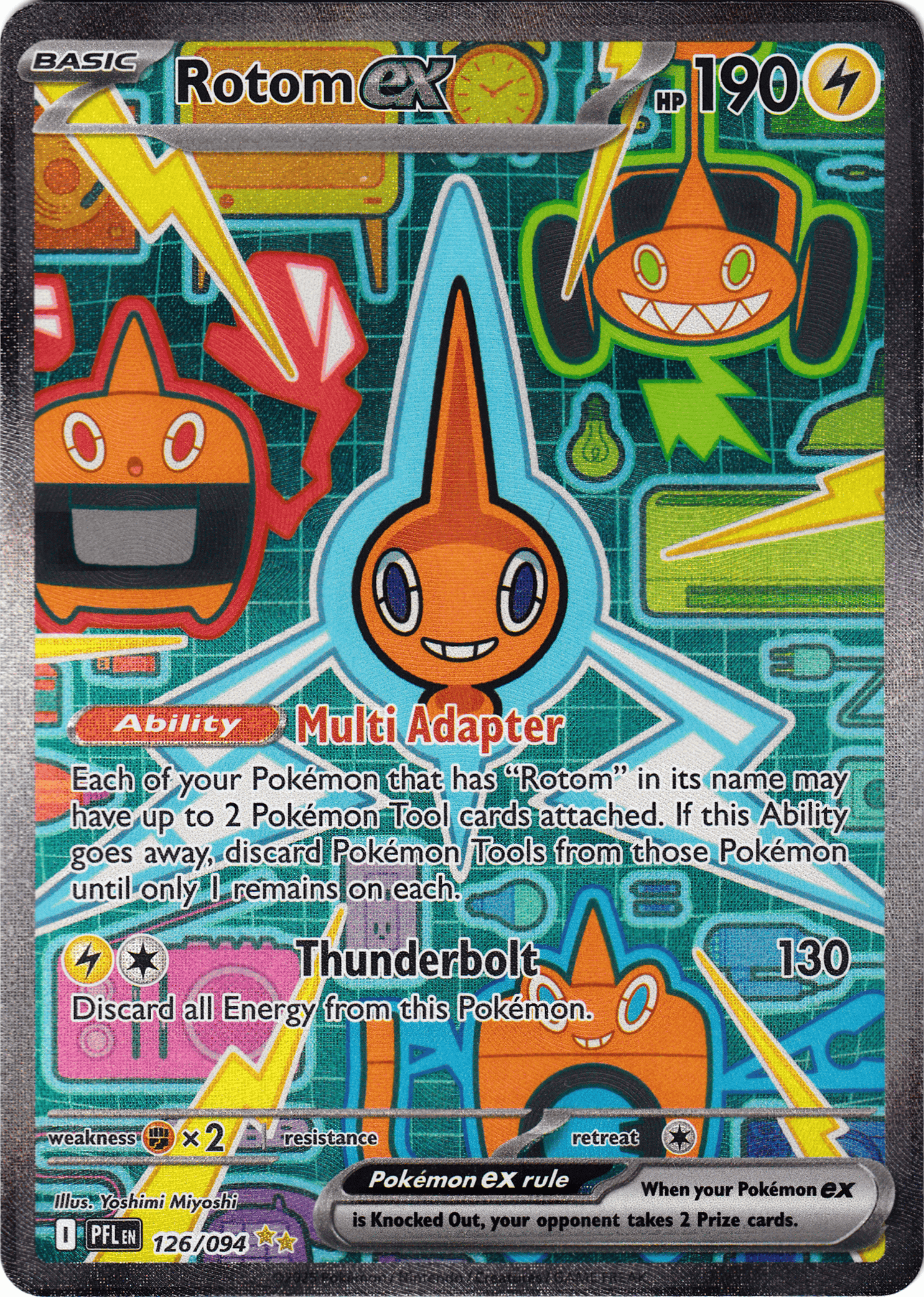 Rotom ex (PFL 126) (A) - Bild 1