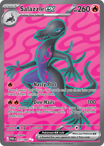 Salazzle ex (POR 101)