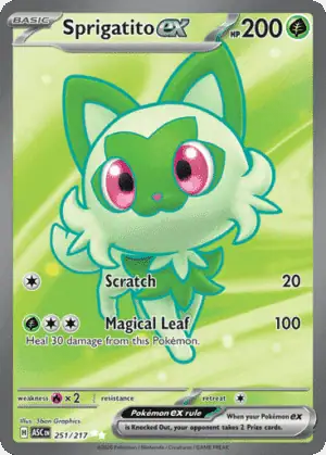 Sprigatito ex (ASC 251)