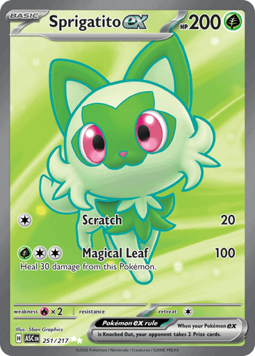 Sprigatito ex (ASC 251)
