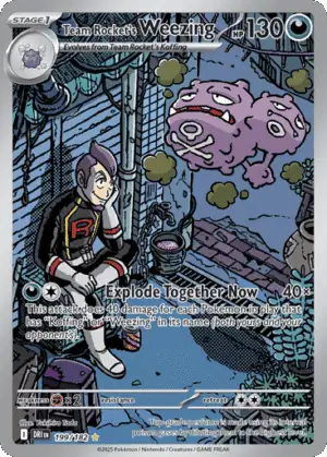 Team Rocket's Weezing (DRI 199)