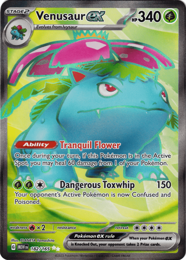 Venusaur ex (MEW 182)