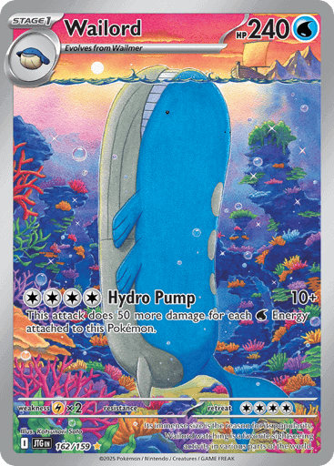 Wailord (JTG 162)