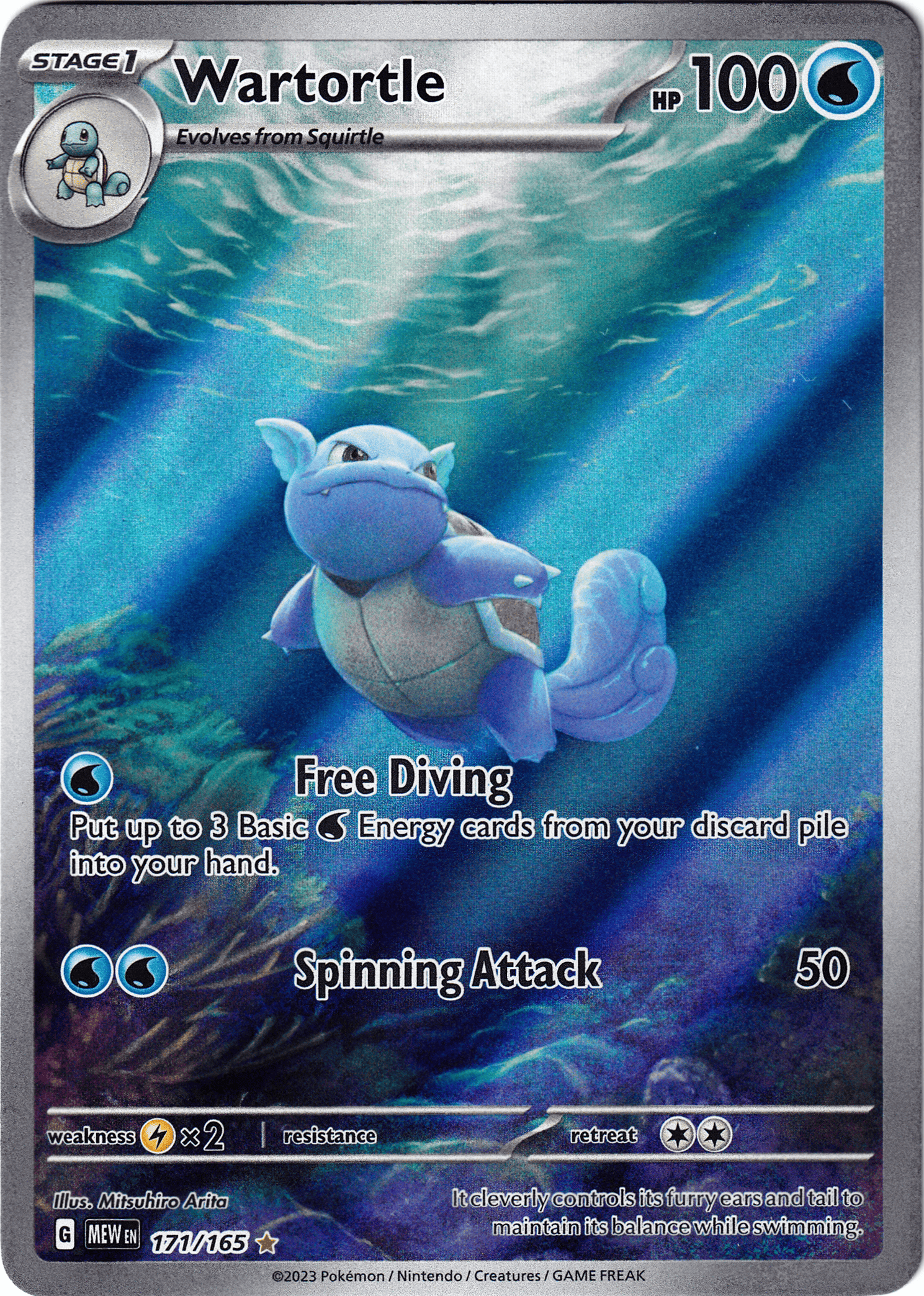 Wartortle (MEW 171) - Bild 1