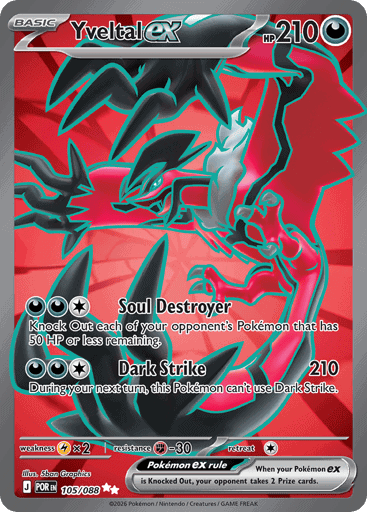 Yveltal ex (POR 105)