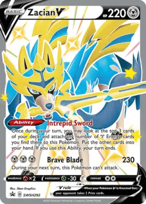 Zacian V (SWSH 292)