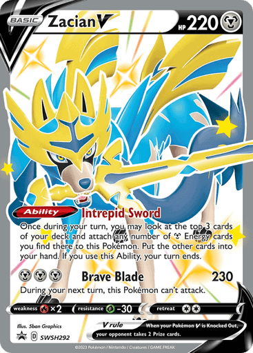 Zacian V (SWSH 292)