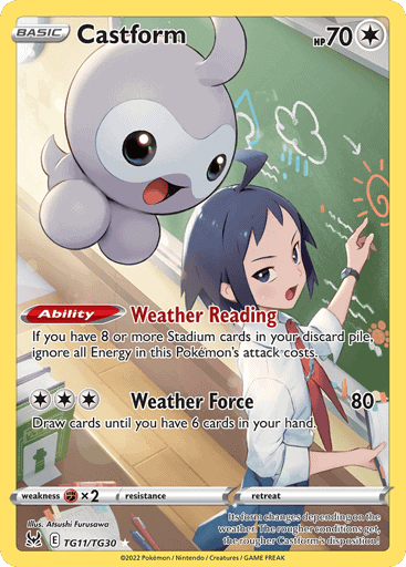 Castform (LOR TG11)