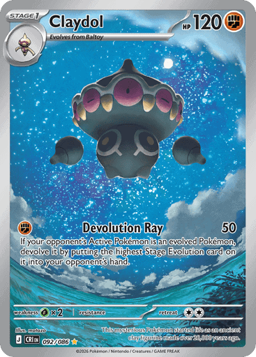 Claydol (CRI 092)
