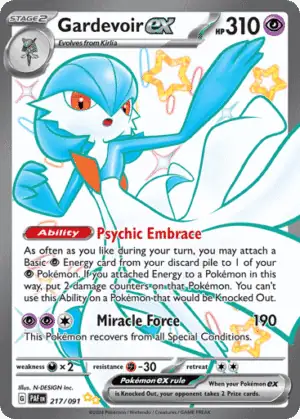 Gardevoir ex (PAF 217)