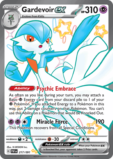 Gardevoir ex (PAF 217)