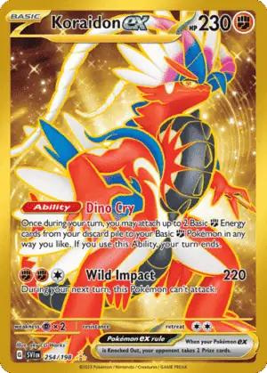 Koraidon ex (SVI 254)