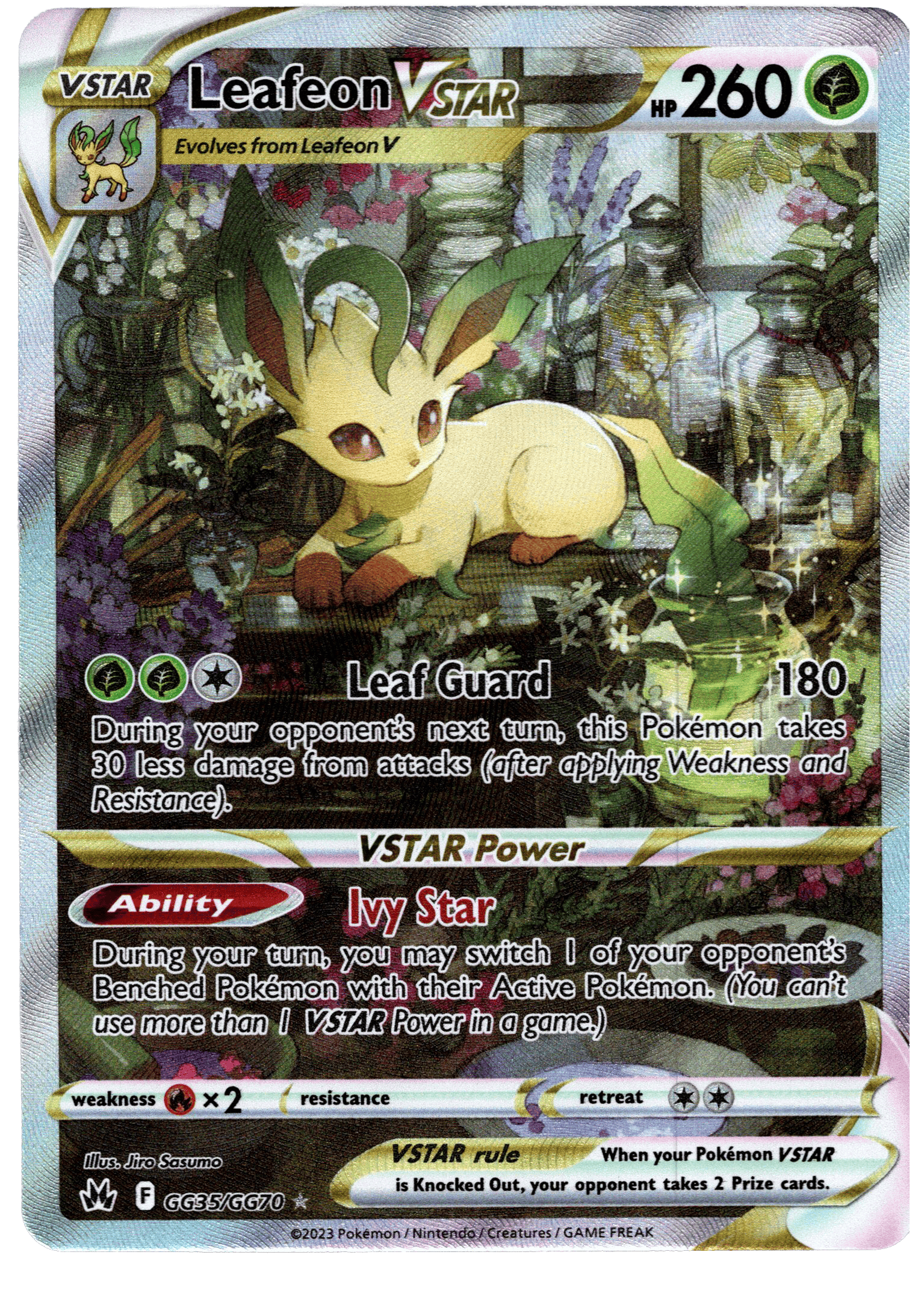 Leafeon VSTAR (CRZ GG35) - Bild 1
