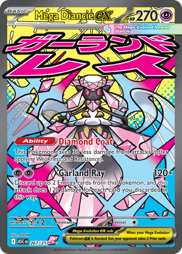 Mega Diancie ex (ASC 267)