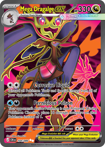 Mega Dragalge ex (CRI 104)