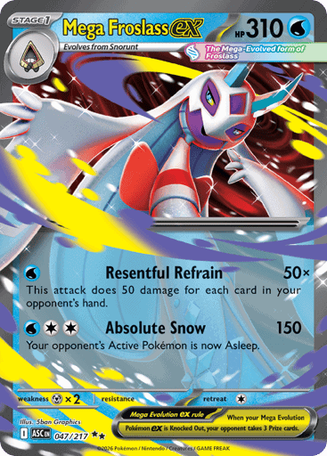 Mega Froslass ex (ASC 047)