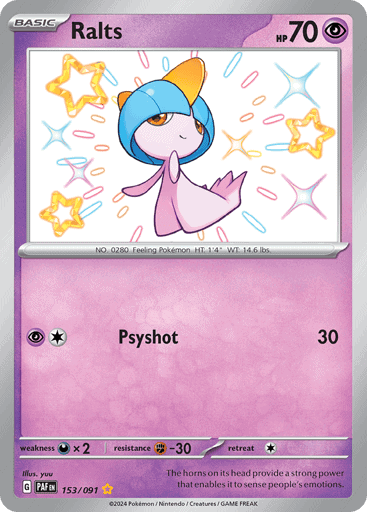 Ralts (PAF 153)
