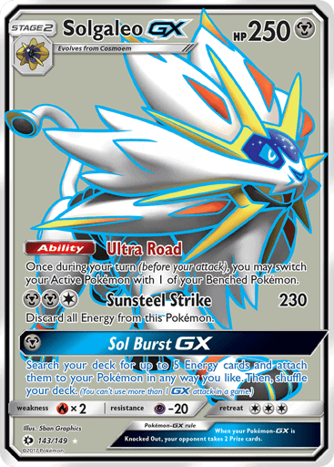Solgaleo GX (SUM 143)