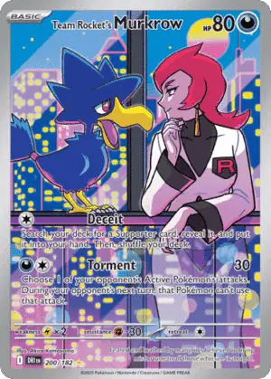 Team Rocket's Murkrow (DRI 200)