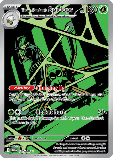 Team Rocket's Spidops (DRI 187)