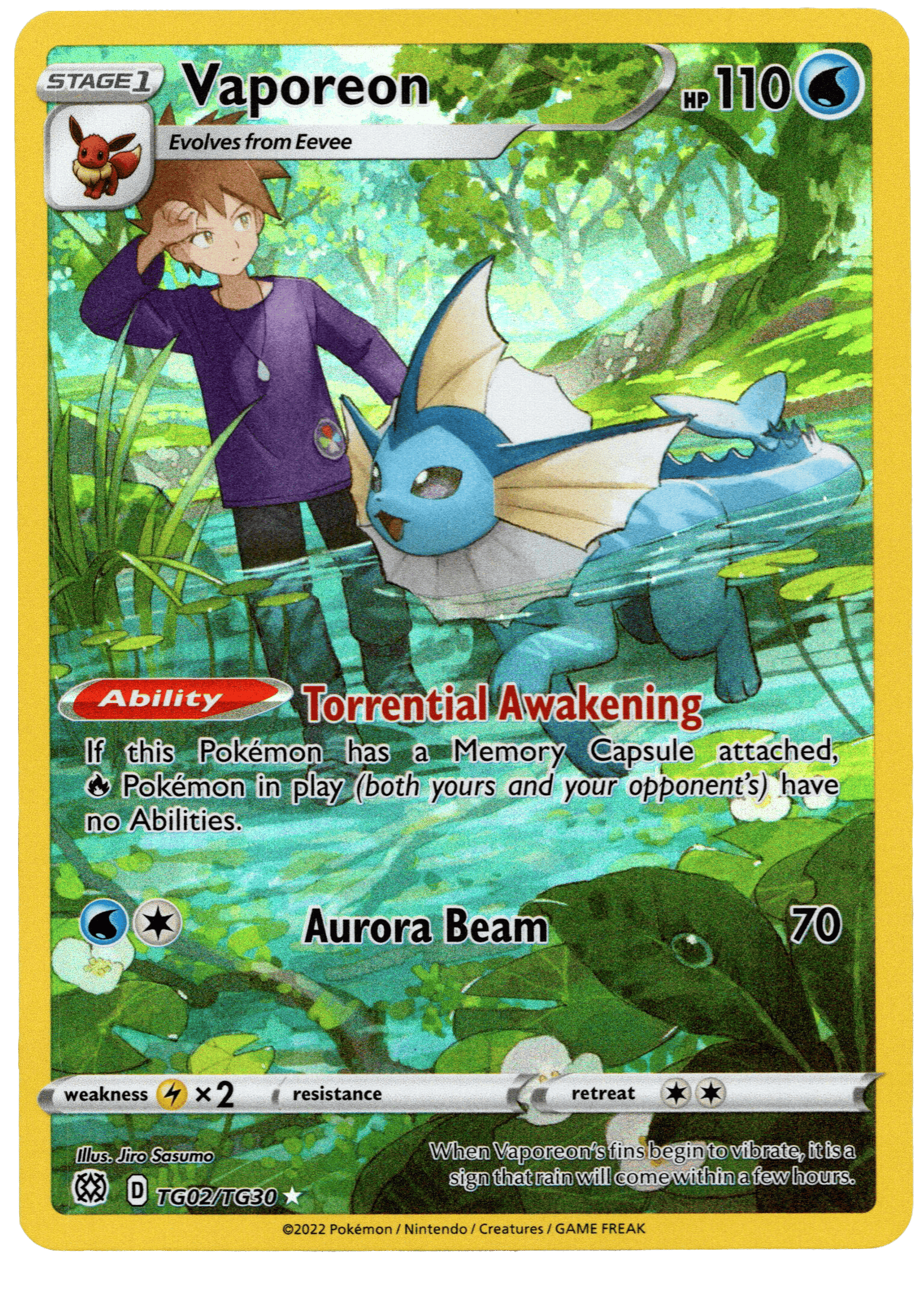 Vaporeon (BRS TG02) (A) - Bild 1