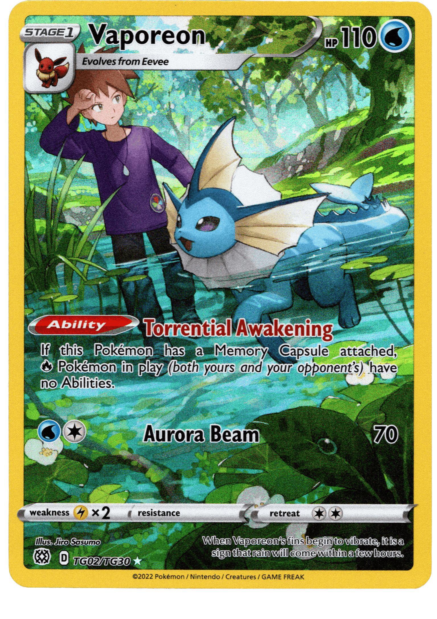 Vaporeon (BRS TG02) - Bild 1